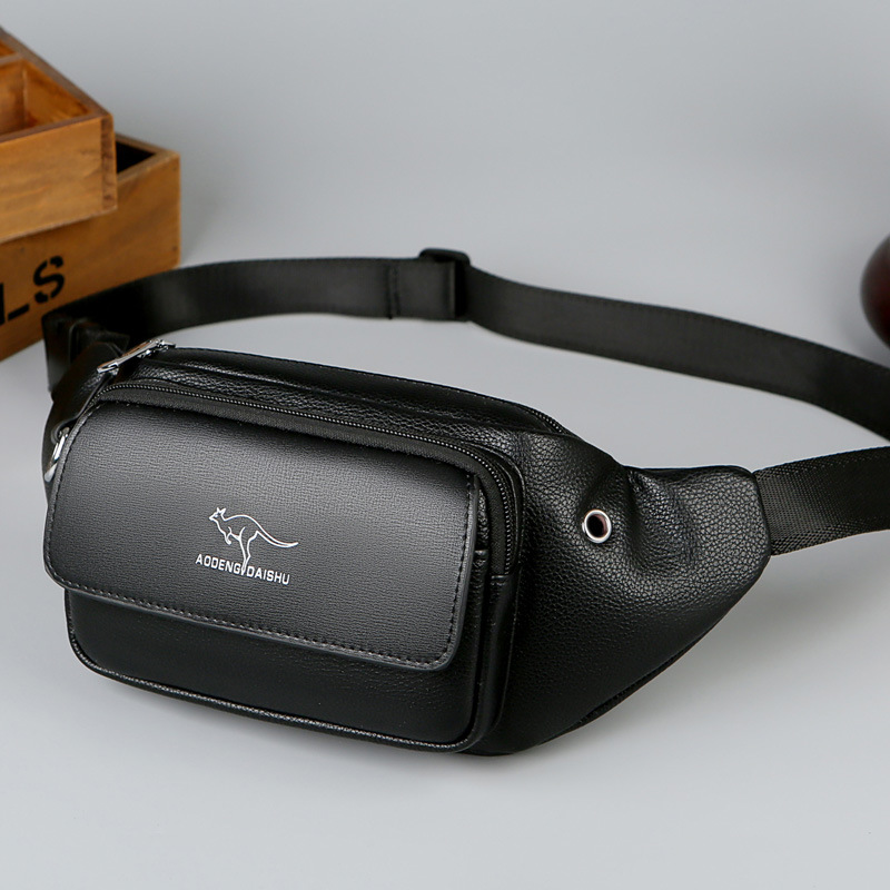 Luxury Bags Leather - Luxe Merk Heuptas Mannen Lederen Heuptasje