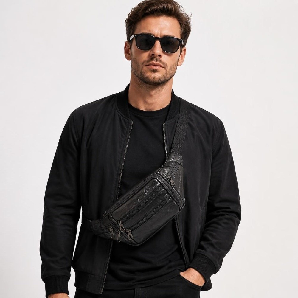 Luxe lederen heuptas met meerd - Luxury Bags Leather recensie en prijs