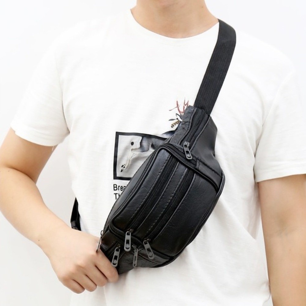 Luxe lederen heuptas met meerd - Luxury Bags Leather recensie en prijs