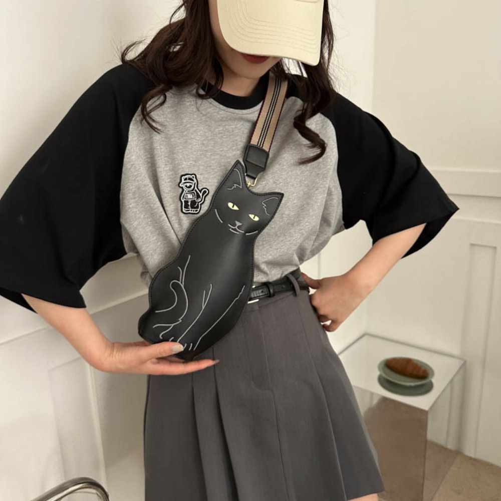 Vrouwen Leuke Kat Schoudertas  - Luxury Bags Cute recensie en prijs