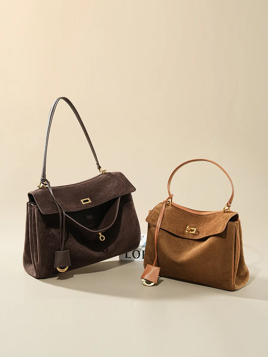 Herfst Winter Dames Suède Echt - Luxury Bags Tote recensie en prijs
