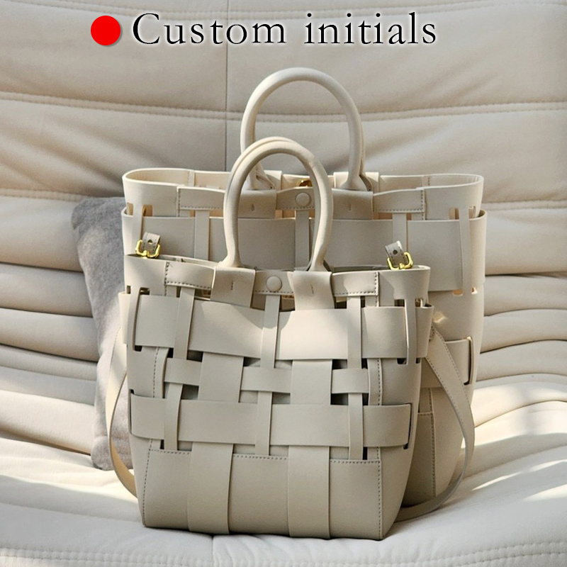 Aangepaste initialen lederen t - Luxury Bags Tote recensie en prijs